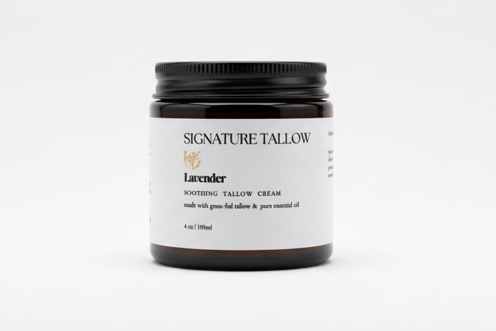 Calming Lavender Moisturising Tallow Cream Signature Tallow