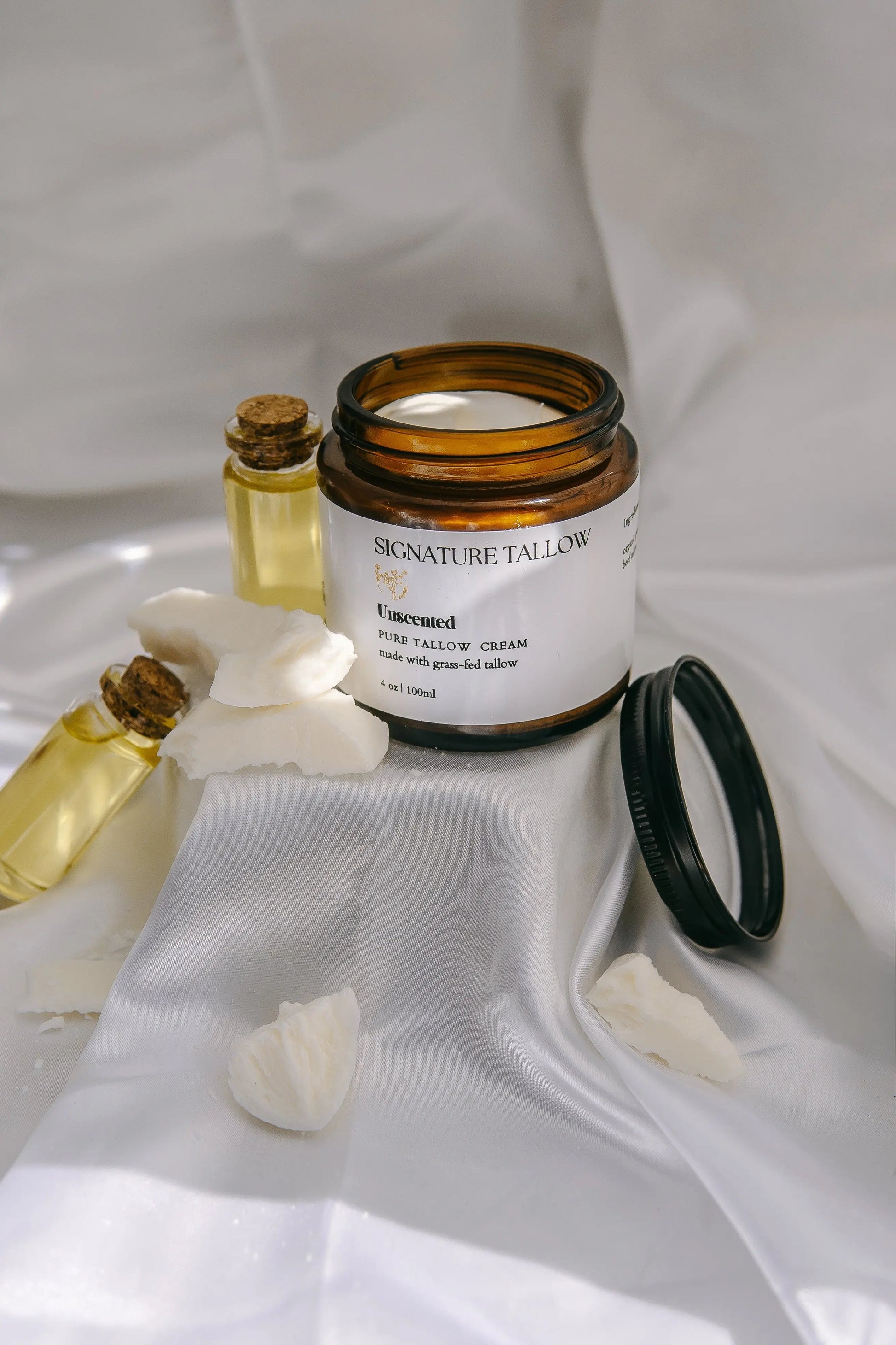 Unscented Moisturising Tallow Cream (Eczema & Psoriasis safe) Signature Tallow