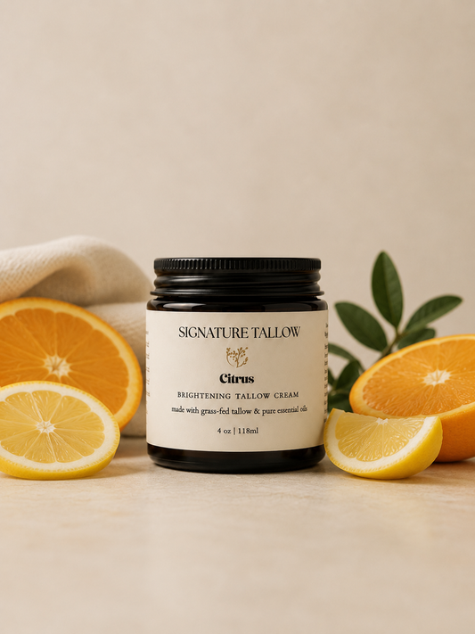 Refreshing Citrus Moisturising Tallow Cream Signature Tallow