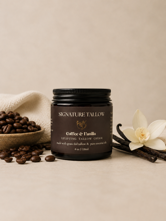 Signature Tallow — Coffee & Vanilla Tallow Cream Signature Tallow