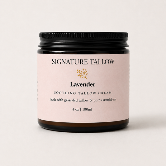 Calming Lavender Moisturising Tallow Cream Signature Tallow