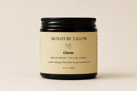 Refreshing Citrus Moisturising Tallow Cream Signature Tallow
