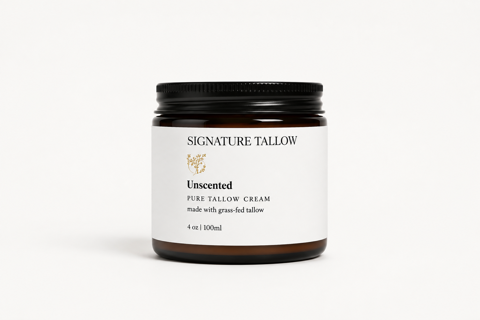 Unscented Tallow Cream — Face & Body Signature Tallow