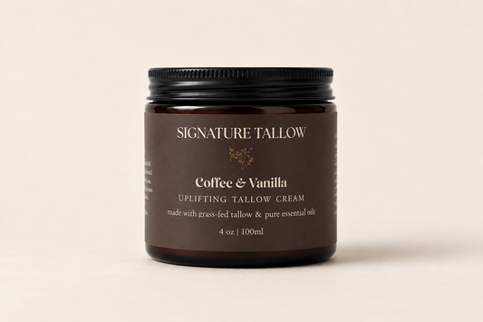 Coffee & Vanilla Tallow Cream Signature Tallow