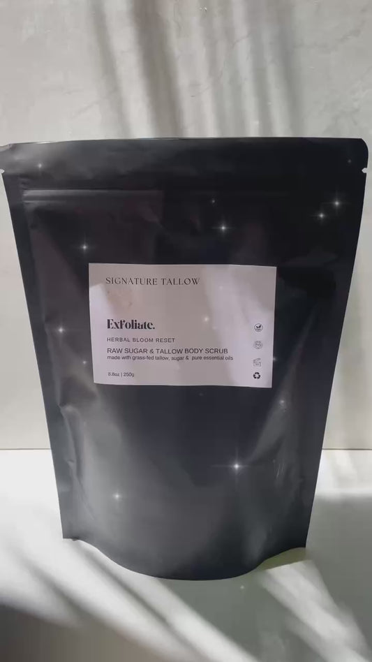 Exfoliating & Nourishing Sugar Tallow Scrub